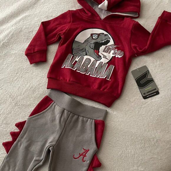 Colosseum, ALABAMA, 3-6 months, Dinosaur, Baby Tracksuit, NEW! - Picture 1 of 13